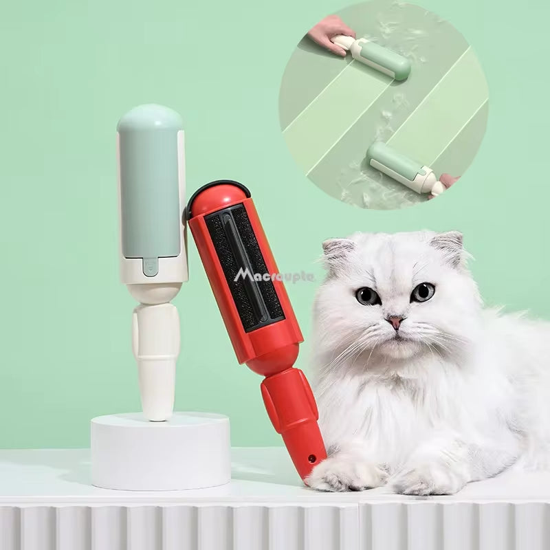 Ultimate Pet Hair Remover: Electrostatic Multi-Purpose Brush for Effortless Cat and Dog Hair Cleanup